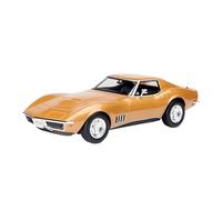 YRXIAO Scale Diecast Model Car Die-cast 1:18 Scale For Chevy Corvette 1969 Model Alloy Static Car Model Fans Collection Home Decoration Metal Ornaments Casting Car Model