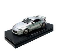 YRXIAO Silver 1/43 For Nissan Fairlady Z Alloy Car Model Miniature Hobby Collection Desktop Ornaments