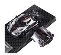 YRXIAO Silver 1:64 For Koenigsegg ONE:1 Open-cover Alloy Die-cast Car Model Adult Collection