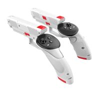 YRXVW Weighted PistoI Grip VR Stock Controller Accessories for Oculus Quest 3, Controller Grips, Enhanced FPS Games Experience Holding Feels, Anti Slip Handle Shell Cover Protector