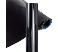 YRYM HT Black HTV Heat Transfer Vinyl Roll 12" x 5ft Iron On Vinyl | 30.5x152CM premium black htv, easy to cut & weed, ideal iron on vinyl for craft custom t shirt heat transfer designs