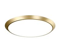 YRYRYW 2.3in Slim 18W Flush Mount Round Ceiling Light Fixture Chinese Light Luxury LED 3-color Dimming Ceiling Lamp Ceiling Lighting With Acrylic Shade For Bedroom, Living Room, Kitchen Household