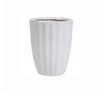 YRYRYW 2 Big Sizes White Pots Minimalist Style Flower Pot Medium-sized Plants Container Outdoor Rural Life Planter Pot Living Room Decoration Plant Pot Succulent Planter Planter Household faucets