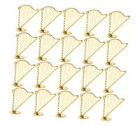 YRYRYW 30pcs Harp Musical Instrument Ornaments Christmas Tree Hanging Holiday Music Decor Miniature Christmas Decorations Household faucets