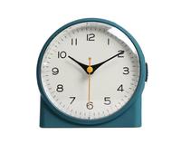 YRYRYW Alarm Clocks 4 inch Super Silent Non Ticking Small Clock with Night Light, Battery Operated, Snooze and Light Functions, for Living Room, Bedroom, Bedside, Desk, Gift Clock for Bedrooms Living