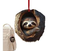 YRYRYW Animal Christmas Ornaments,2D Acrylic Christmas Ornaments Animals - Colorful Pendant Festive Decorations Bags for Holiday Wall Family Car Home Friends Colleagues Tree Household faucets