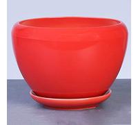 YRYRYW Ceramic Flower Pot Green Plant Fleshy Flower Pot Creative Chinese Style Extra Large Green Plant Pot Orchid Bonsai Balcony Indoor Succulent Pot With Tray Household faucets