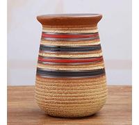 YRYRYW Ceramic Flower Pot Handmade Fleshy Breathable Tall Colorful Retro Planter Creative Of Medium-sized Stoneware Old Pile Cactus Ceramic Pot Plant Pot Planter Home Decoration Household faucets