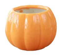 YRYRYW Ceramic Flowerpot Pumpkin Cube Succulent Plant Pots Ceramic Flower Pot Bonsai Planters Creative Table Decora Flower Container 9x7CM Household faucets