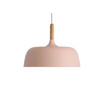 YRYRYW Chandelier Nordic Restaurant Pendant Lamp, Personality Fixture, Dining Table Wooden Metal Drop Ceiling Light Cover, Bar E27 Screw 1-Head Droplight, for Kitchen Island, Livin Chandelier