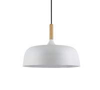 YRYRYW Chandelier Nordic Restaurant Pendant Lamp, Personality Fixture, Dining Table Wooden Metal Drop Ceiling Light Cover, Bar E27 Screw 1-Head Droplight, for Kitchen Island, Livin Chandelier
