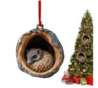 YRYRYW Christmas Animal Ornaments | 2D Acrylic Decorative Pendant for Christmas,Holiday Decoration for Party Planners Event Organizers Home Decorators Door Wall Window Wreath Household faucets