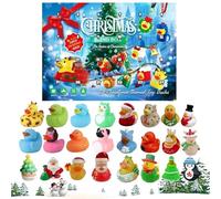 YRYRYW Christmas Decorations,Small Rubber Ducks | Countdown Calendar Box Toy for Birthday Carnival Holiday Decor Shower Wedding Beach Household faucets