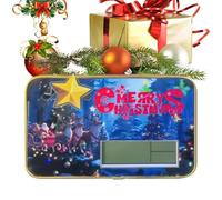 YRYRYW Christmas Digital Clock - Santa Reindeer Desk Digital Clock with Date Temperature | Holiday Festival Time Management Decoration for Offices Living Room Kitchen Farmhouse Bedside Gym Bedroom