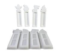 YRYRYW Christmas Money Holder Mold - 4-Cavity Christmas Decor Crafting Moulds,Creative Cash Holder Mold,for Holiday Gathering Home Classroom Handcrafting Casting Household faucets