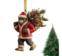 YRYRYW Christmas Ornaments - Festive Cute 2D Funny - Animal Ornaments Holiday Decor,for Wall Door Indoor Outdoor Patio Porch Yard Living Room Bedroom Party Household faucets