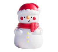YRYRYW Christmas Snowman Night Light - Cute Winter Holiday Decor Lights with Timer,Indoor Decoration for Dormitory Apartment Night Classroom Offices Bedroom Bonfire Bathroom Study Snowfall Household