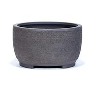 YRYRYW Classic Handmade Ceramic Flower Pots RetroRound Pull Hair Purple Sand Plant Planter Chinese Style Large Diameter Drum-shaped Outdoor Plant Pots for Living Room Corridor Office Household faucets