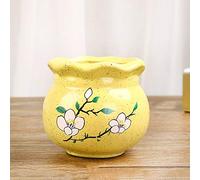 YRYRYW Clay Pots Classic Ceramic Flower Pot Succulent Plant Cactus Planting Containers Bonsai Planter Home Garden Office Potted Holders Personality Creative Flower Pot Container Household faucets