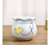 YRYRYW Clay Pots Classic Ceramic Flower Pot Succulent Plant Cactus Planting Containers Bonsai Planter Home Garden Office Potted Holders Personality Creative Flower Pot Container Household faucets