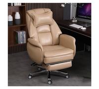 YRYRYW Computer Chair, Home Office Desk Chairs, Swivel Chair Leather Reclining Office Computer Chair Home Study Business Gaming Swivel Chair,Khaki-One Size Household faucets