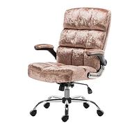 YRYRYW Computer Office Chair Swivel Task Chair Office Desk Chair, Office Chair Adjustable Tilt Angle And Flip-Up Arms Executive Computer Desk Chair, Ergonomic For Lumbar,Rose Gold Household faucets