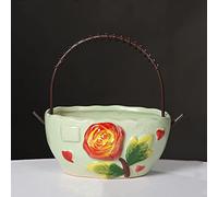 YRYRYW Creative Meaty Flowerpot Large Diameter Rough Pottery Breathable Large Meat Plant Basket Tray Ceramic Flowerpot Household faucets