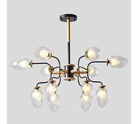 YRYRYW Creative Solid Wood Chandelier,G9 Nordic Log Wood Decoration Chandelier,Dining Room Coffee Shop Bar Living Room Bedroom Lamps-Black. 12 Household faucets