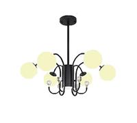 YRYRYW E27 Nordic Warm Chandeliers,Creative Atmosphere Magic Chandeliers,Home Dining Bedroom Lights,Bedroom Living Room Lights-Black. 6t Household faucets