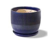 YRYRYW Extra Large Ceramic Flower Pot Succulent Potted Plants Pot Ceramic Serial Succulent Plant Pot Cactus Plant Pot Flower Bonsai Pots Container Planter Garden Household faucets