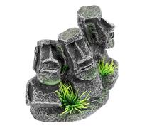 YRYRYW Fish Tank Moai Decoration Resin Aquarium Ornament Medium Size Roman Statue for Aquarium Landscape Fish Tank Accessories Creative Garden Pond Ornament Household faucets