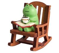 YRYRYW Funny Frog Figures for Car and Home Frog Decor Miniature Animal Ornament Present for Family and Friends Household faucets