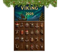 YRYRYW History Christmas Ornaments Advent, 2D Acrylic Holiday Supplies - Christmas Countdown Pendant | for Holiday Party Offices Home Room Bedroom Car Classroom School Apartment Household faucets