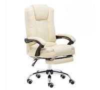 YRYRYW Home Office Chair Racing Gaming Computer Office Chair Boss Chair Comfortable And Reclined Study Chair Height Adjustable Sedentary Is Not Tired Bearing Weight 200Kg Black/,Beige Household