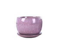 YRYRYW Ice Cracked Ceramic Succulent Flower Pot With Tray Leakproof Plant Pots for All House Plants Flowers African Violets Succulents Cactus Plant Pots Household faucets
