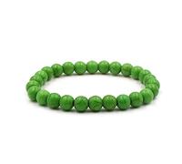 YRYRYW Jewellery Bracelet 8 mm Natural Stone for Him and Her, Partner Bracelet, Great Gift for Women - 19 cm Household faucets