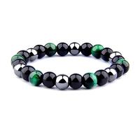 YRYRYW Jewellery Bracelets 8 mm Natural Stone Delicate Elegant for Him and Her, Chakra Bracelet, Handmade - 20.8 cm Household faucets