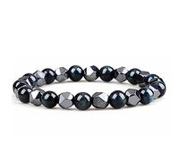 YRYRYW Jewellery Bracelets 8 mm Natural Stone Delicate Elegant Woven for Him and Her, Stretch Bead Bracelets, Handmade Household faucets