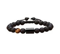 YRYRYW Jewellery Bracelets 8 mm Tiger's Eye Adjustable Woven To My Amazing Boyfriend for Him and Her, Friendship Bracelets for Men and Women - 28 cm Household faucets