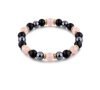 YRYRYW Jewellery Tiger's Eye Bracelet for Him and Her, Real Natural Stones, Elastic Bracelet, 8 mm, Great Gift for Women - 20.8 cm Household faucets