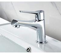 YRYRYW Kitchen Taps Basin Faucet Chrome Finish Brass Toilet Sink Hot and Cold Water Bathroom Faucet Water Taps Basin Faucets Mixer Tap Household faucets