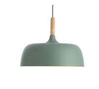 YRYRYW lamp Nordic Restaurant Pendant Lamp, Personality Fixture, Dining Table Wooden Metal Drop Ceiling Light Cover, Bar E27 Screw 1-Head Droplight, for Kitchen Island, Livin lamp Household faucets