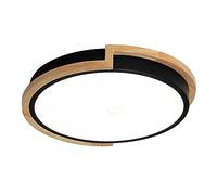 YRYRYW LED Ceiling Light with Remote Control - Dimming 3000K-6000K, Nordic Wood Finish Recessed Mount Luminaires Near Ceiling Household faucets