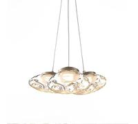 YRYRYW LED Nordic Post- Glass Chandelier, Creative Personality Art Chandelier,For Living Room Dining Room Bedroom Bedside Bar Dining Table-Gold. 40 * 150cm Household faucets