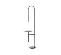 YRYRYW Light Floor Lamp Bedside Lamp with Table, Bedside Sofa Vertical Lamp, Curved Tall Shelf Standing Lamp for Living Room, Office Standing Lamp Light Household faucets