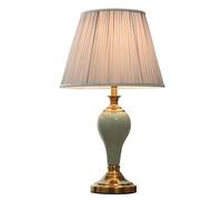 YRYRYW Light Table Lamp Bedside Lamp Nightstand Lamp Ceramic Table Lamps for Bedroom Living Room Warm Romantic Fashionable Creative Desk Lamps Remote Control Hotel Table Lamps Table Light for Living