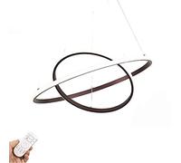 YRYRYW Living Room Dining Bar Office Small Duplex Stair Lighting,Creative Ring Large Chandelier,LED Nordic Ring Chandelier-No aurora distraught 40 plus 60 double turns Household faucets