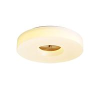 YRYRYW Luxury Black LED Ceiling Light with Three-Color Dimming and Flush Mount Panel - Bedroom Lighting Solution Household faucets