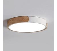 YRYRYW Luxury Black LED Ceiling Light with Three-Color Dimming and Flush Mount Panel - Bedroom Lighting Solution Household faucets