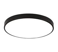 YRYRYW Luxury Black LED Ceiling Light with Three-Color Dimming and Flush Mount Panel - Bedroom Lighting Solution Household faucets